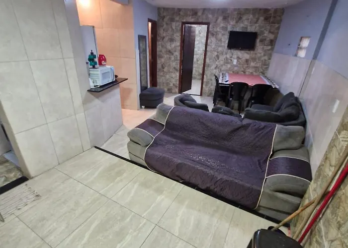 Casa 2 Quartos Na Praia De Itapua Com Ar